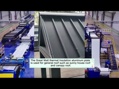 アルミニウム製のグレートウォールの屋根パネル