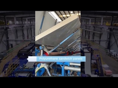 隔熱性PUサンドイッチボード 35~40kg/m3のコア密度と30~200mmの厚さ